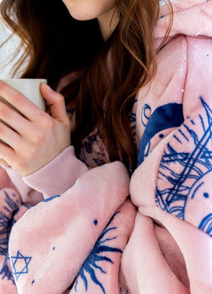 Astrological Hoodie Blanket