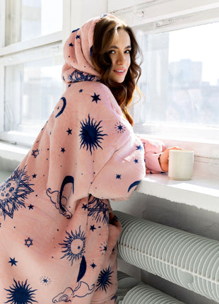 Astrological Hoodie Blanket
